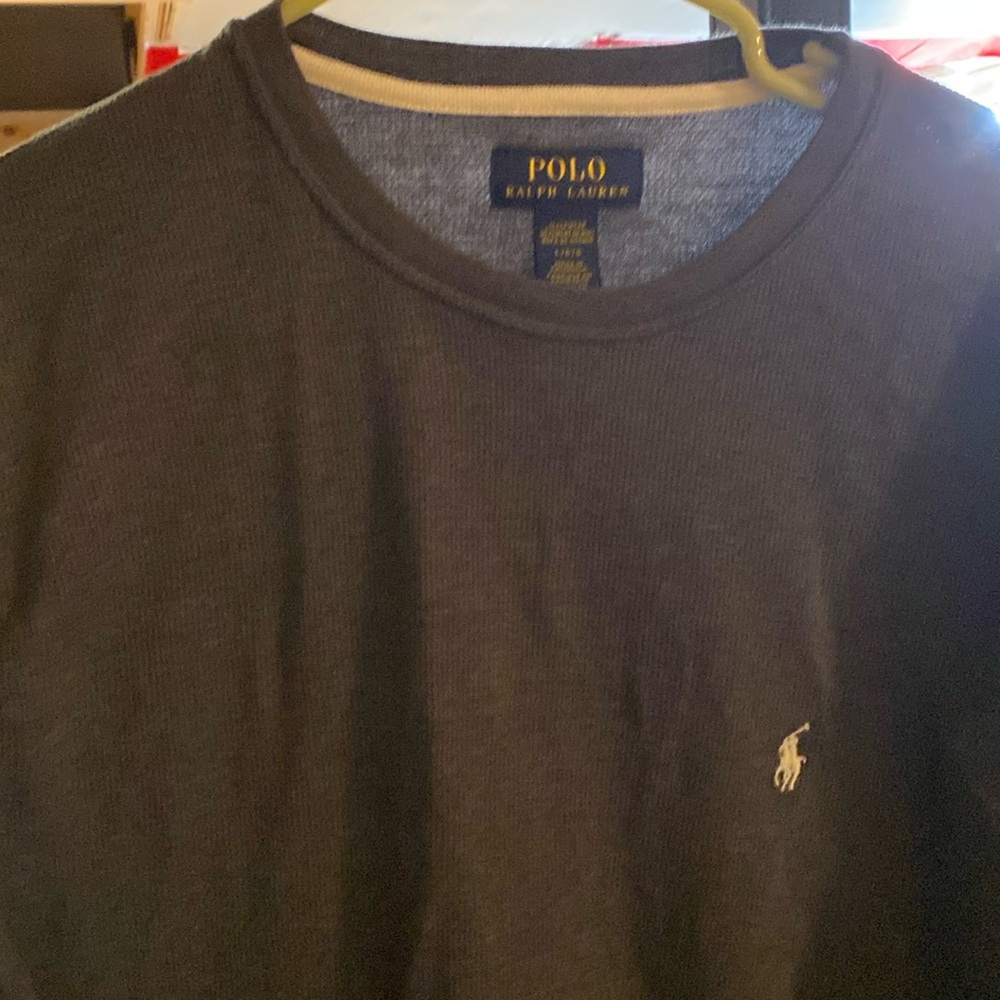 Gently used Ralph Lauren waffled long sleeve